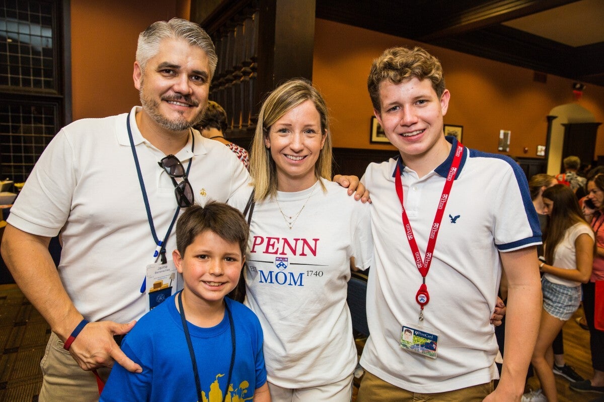 penn parents family