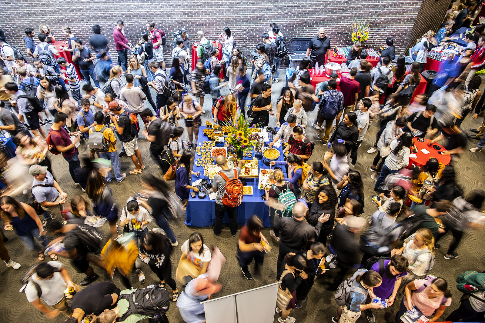 graduate student welcome event at the annenberg center