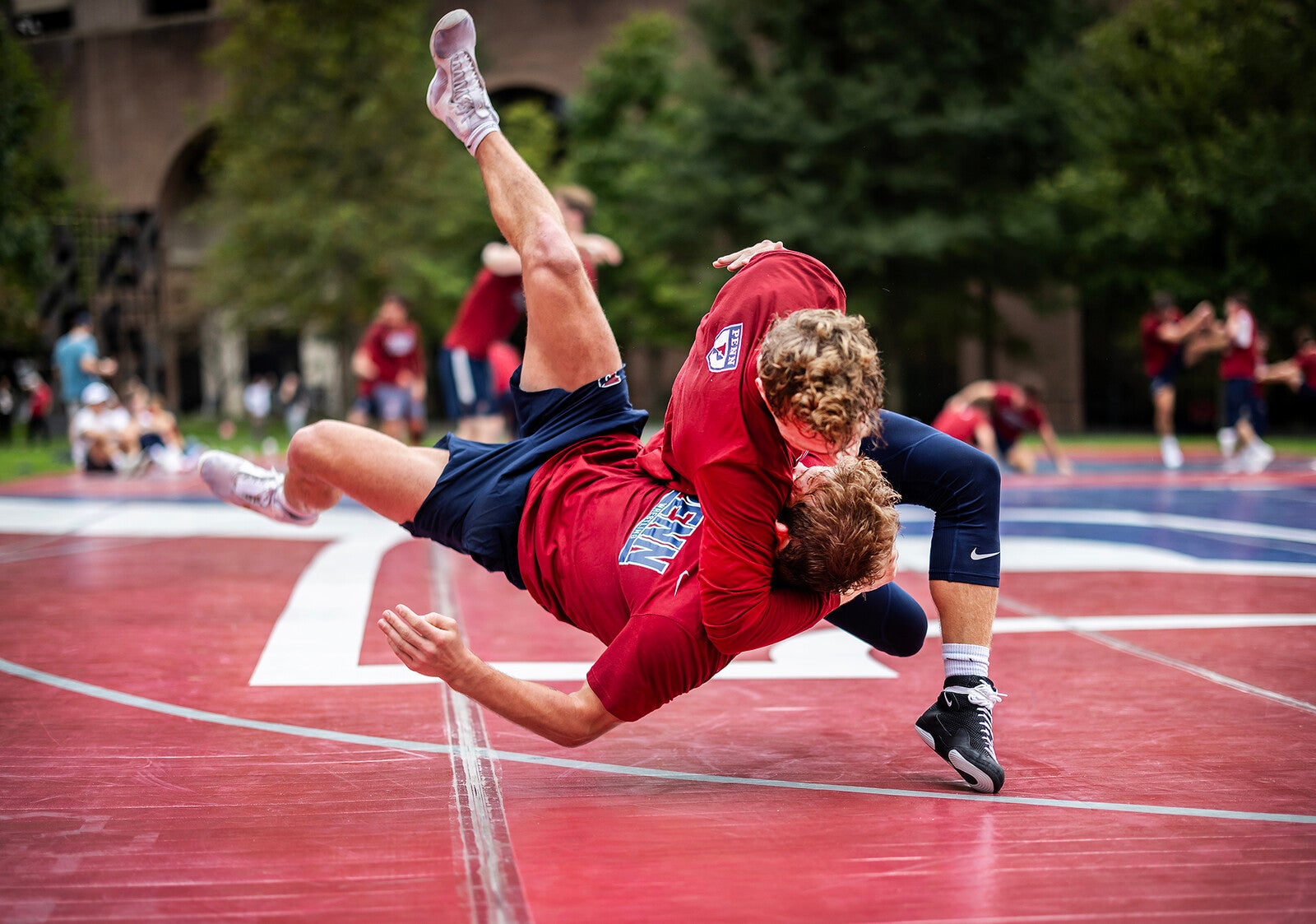wrestling on shoemaker green