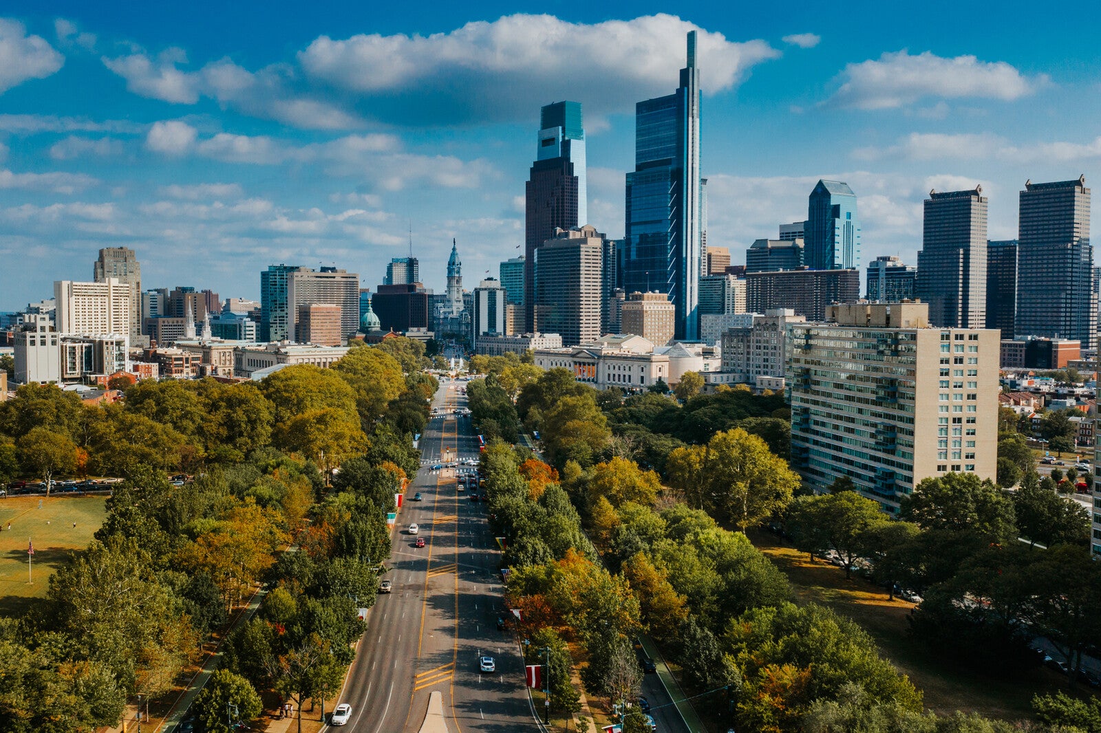 ben franklin parkway