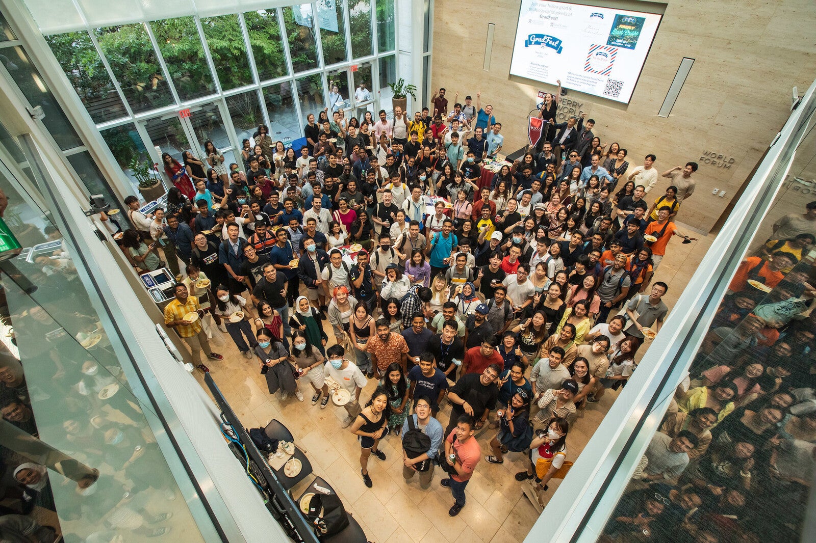 perry world house with students
